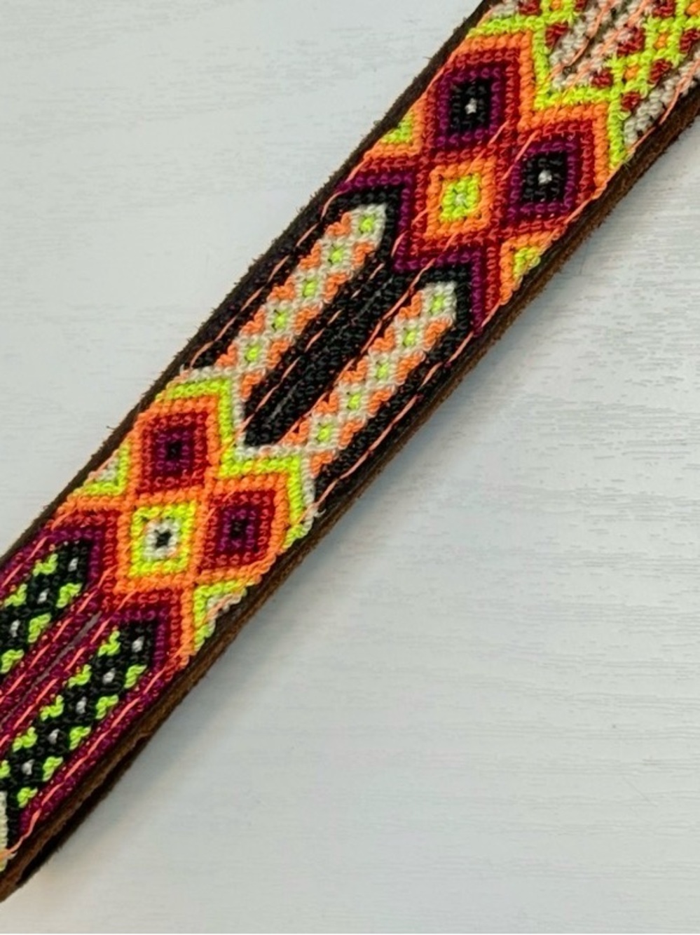 Consuela Sunrise Leather Wristlet Strap